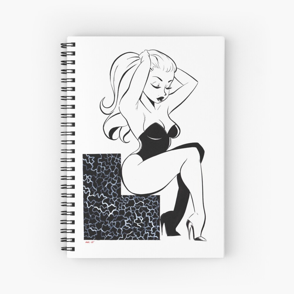 Item preview, Spiral Notebook designed and sold by adanvc.