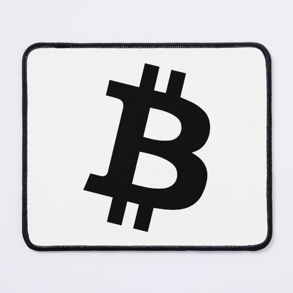 Item preview, Bitcoin BTC Crypto - Clean Black Icon Variant #2 designed and sold by CryptoMoods.