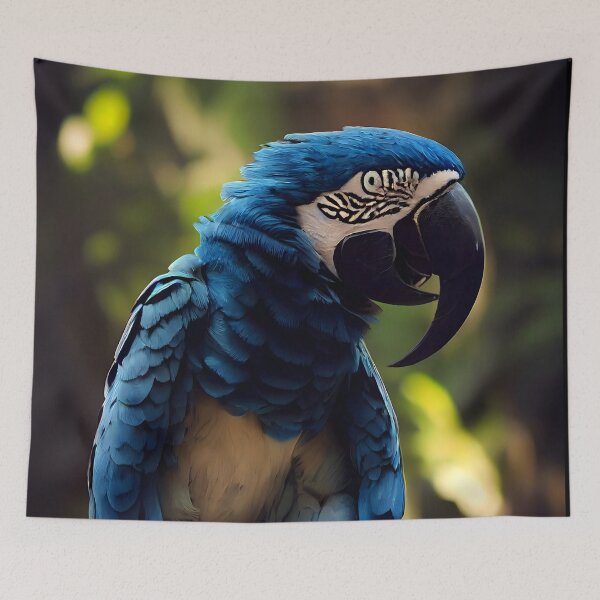 Item preview, Cute Blue Parrot designed and sold by NTGUILTY.