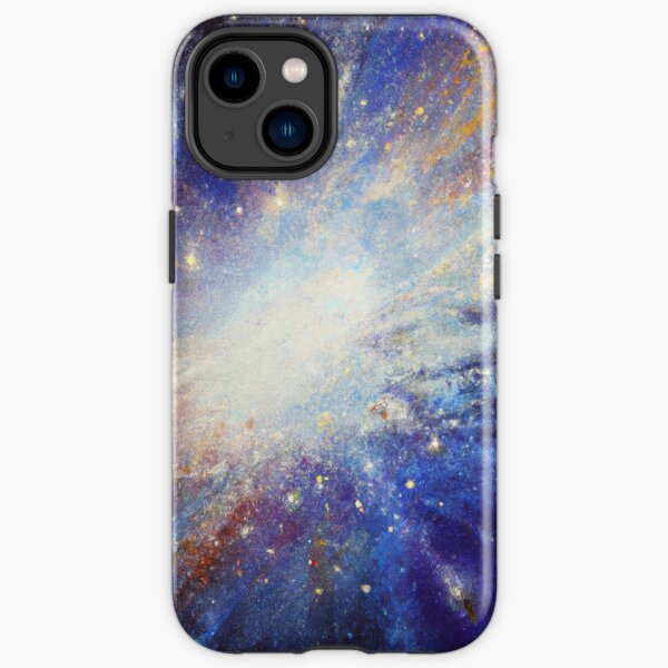 Expressive oil painting of the fall of comets T-shirt iPhone Tough Case