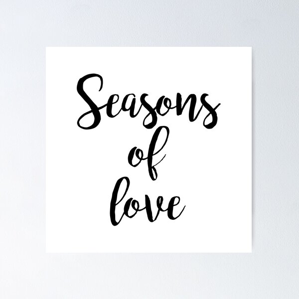 Item preview, seasons of love designed and sold by cahacc.