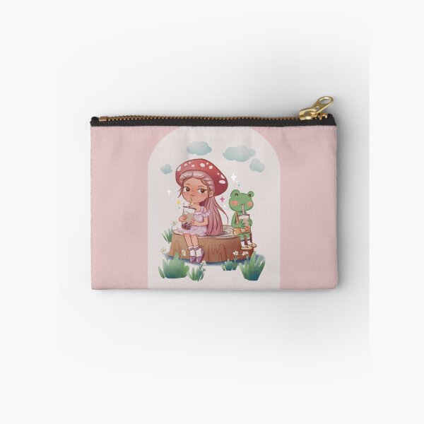 Item preview, Vintage merry mushroom boba tea time designed and sold by Yunipop.