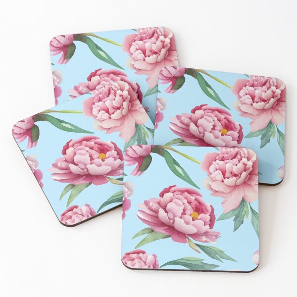 Item preview, Large Peony Blue designed and sold by penny+florence.
