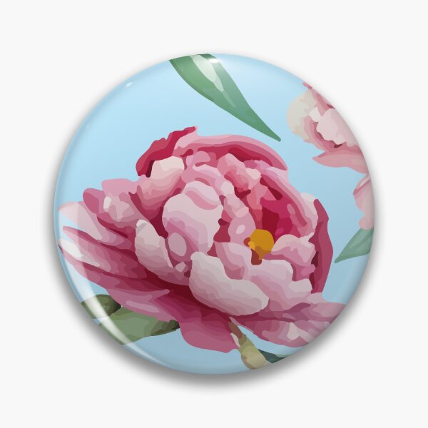 Item preview, Large Peony Blue designed and sold by penny+florence.