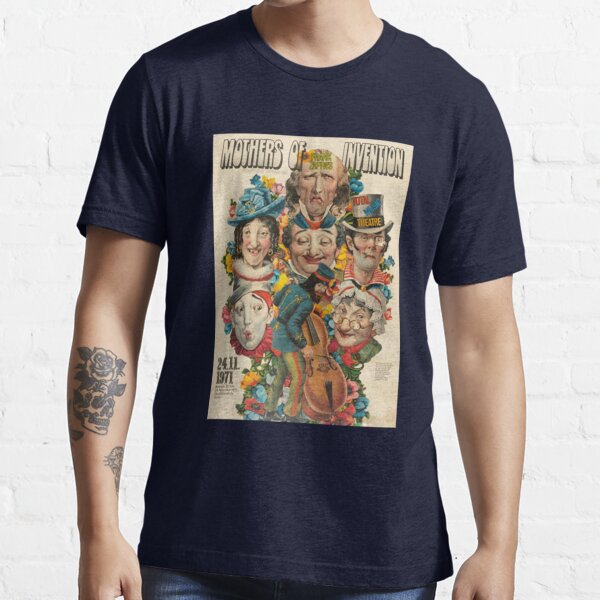 Item preview, Mothers Of Invention 1971 Concert Poster Germany Fade Restore Classic T-Shirt designed and sold by lavonnataoa.