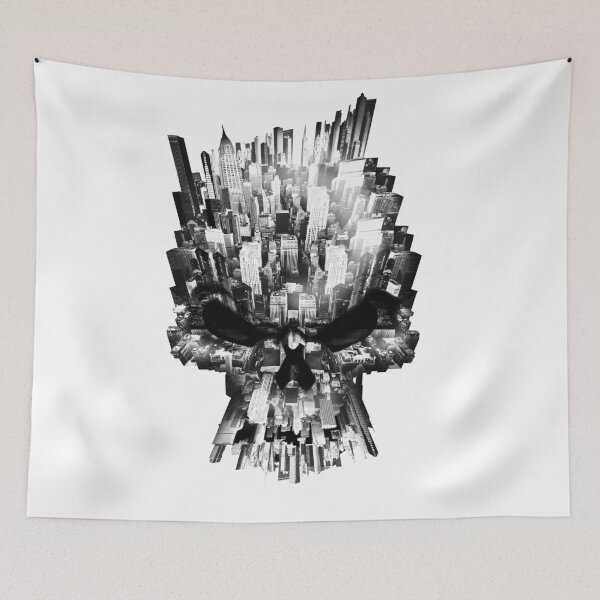 Item preview, City of Evil - Black and White designed and sold by Ehabelnahas.