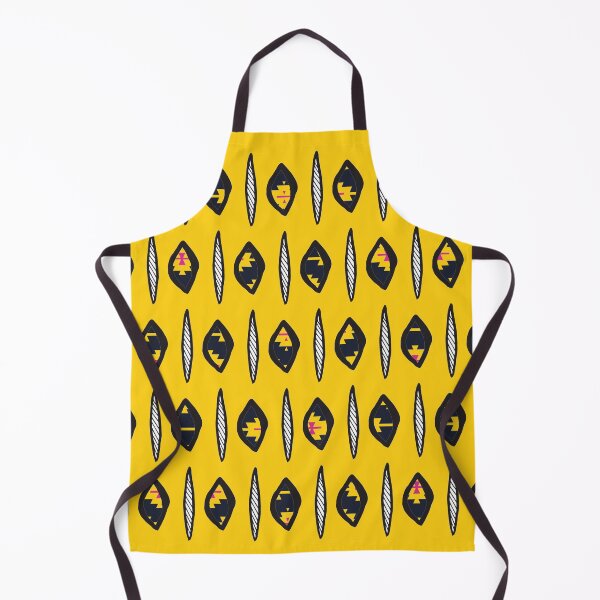 Item preview, Electric Tribal Pattern in Gold designed and sold by GrimalkinStudio.