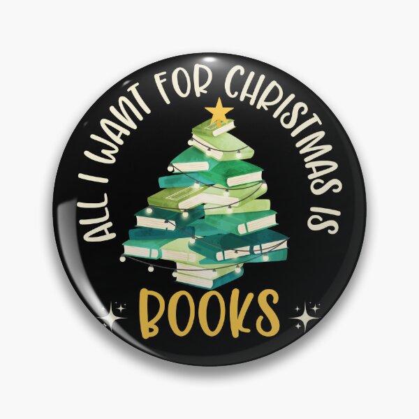 Item preview, All I want for Christmas is BOOKS designed and sold by DottedLinePrint.