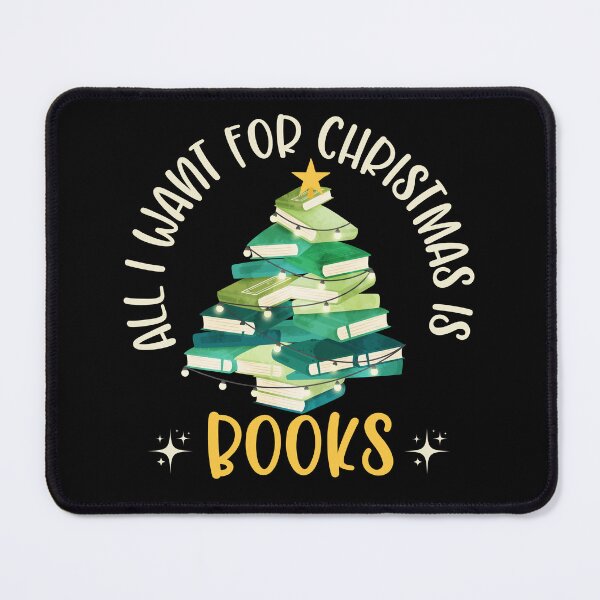Item preview, All I want for Christmas is BOOKS designed and sold by DottedLinePrint.
