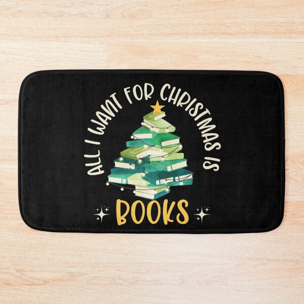 Item preview, All I want for Christmas is BOOKS designed and sold by DottedLinePrint.