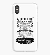 A Little bit of Damon iPhone Case