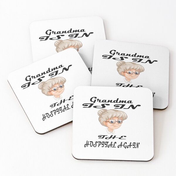 Item preview, Grandma is in the hospital again designed and sold by GridText.