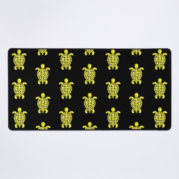 Item preview, yellow turtle mosaic pattern designed and sold by octo-PS.