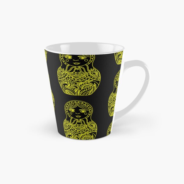 Item preview, Nesting Doll - Black and Yellow Palette designed and sold by Niina  Niskanen.