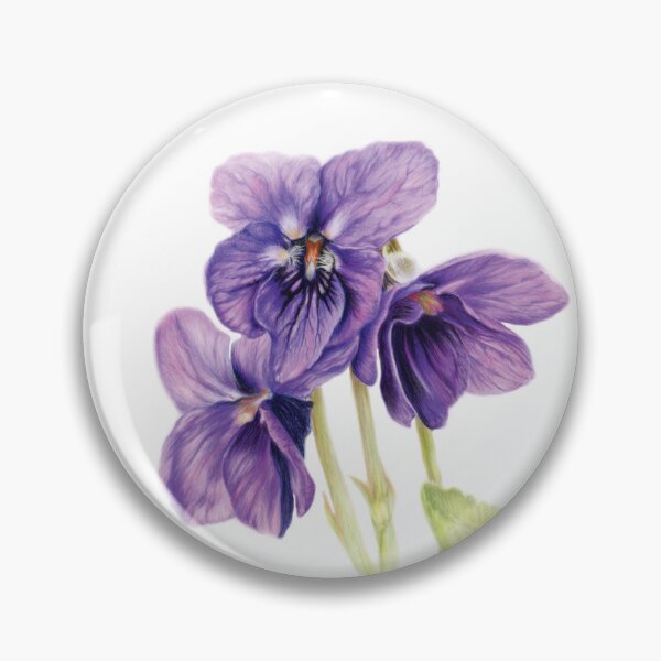 Item preview, Wood Violet designed and sold by oneillanimalart.