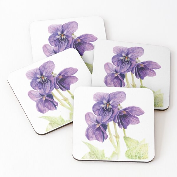 Item preview, Wood Violet designed and sold by oneillanimalart.