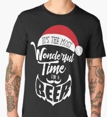 It's the most wonderful time for a beer - christmas Men's Premium T-Shirt