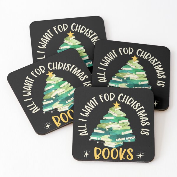 Item preview, All I want for Christmas is BOOKS designed and sold by DottedLinePrint.