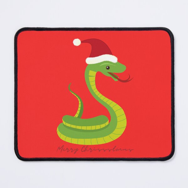 Item preview, Cute snake with Santa Claus' hat 4 - christmas pet designed and sold by Olivvier.