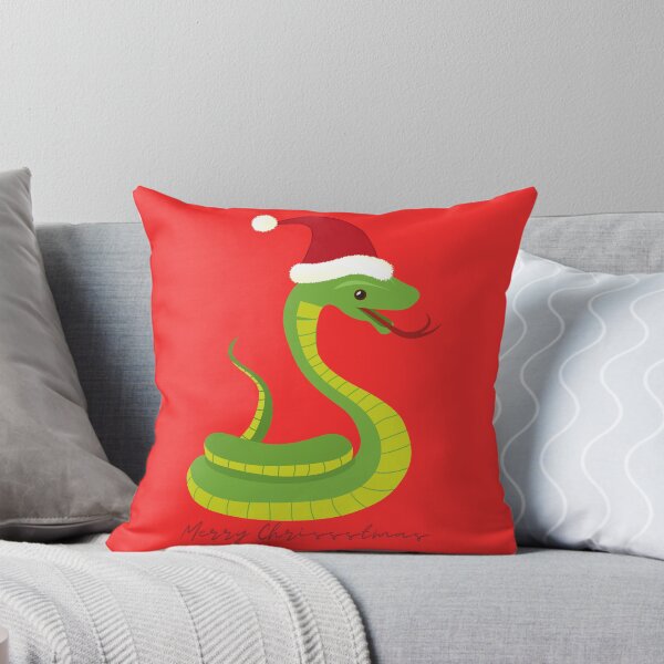 Item preview, Cute snake with Santa Claus' hat 4 - christmas pet designed and sold by Olivvier.