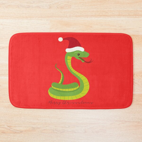 Item preview, Cute snake with Santa Claus' hat 4 - christmas pet designed and sold by Olivvier.