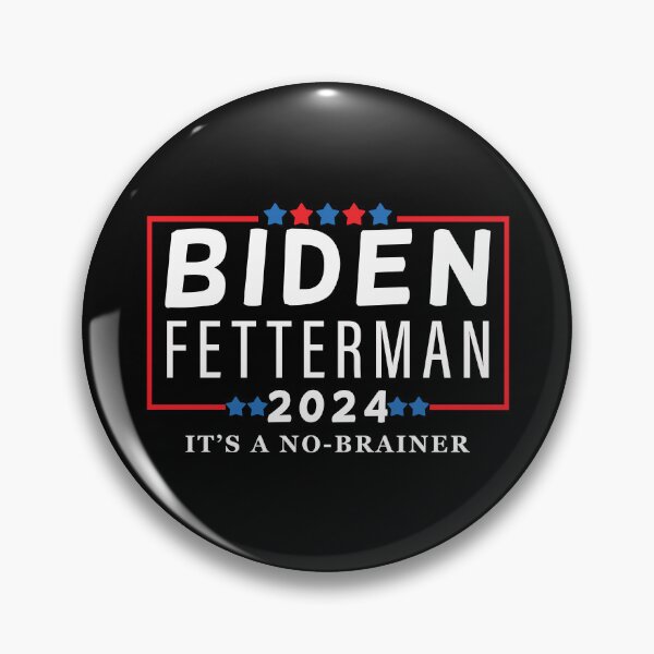 Item preview, Biden Fetterman 2024 It’s A No-Brainer designed and sold by happy gift art.