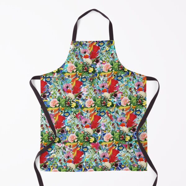 Item preview, Beautiful vivid flowers and colorful butterflies on botanical background. designed and sold by BeInTouch.
