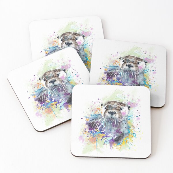 Item preview, Otter Watercolour Painting  designed and sold by RayFineArt.