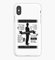 Damon Quote Tee iPhone Case/Skin