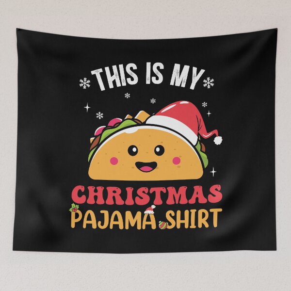 Item preview, This is my Christmas Pajama Shirt  designed and sold by sweary12.