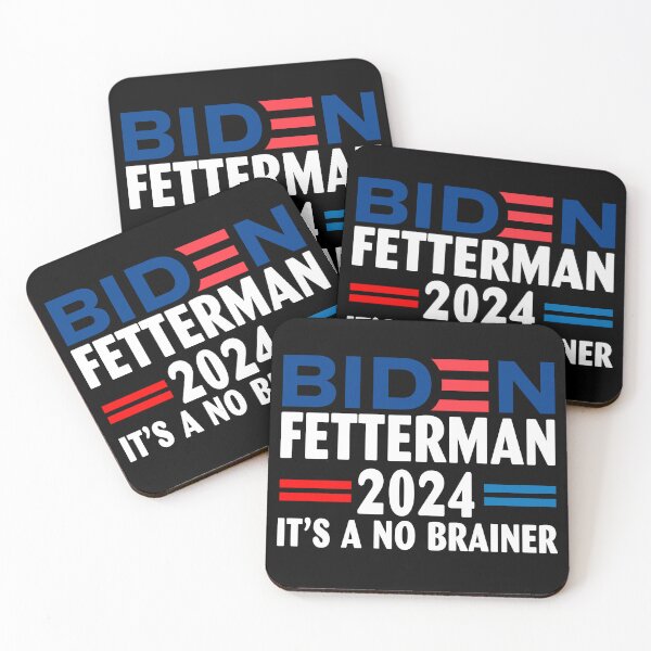 Item preview, Biden Fetterman 2024 It's A No Brainer designed and sold by jenniferidern60.