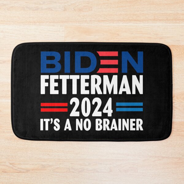 Item preview, Biden Fetterman 2024 It's A No Brainer designed and sold by jenniferidern60.