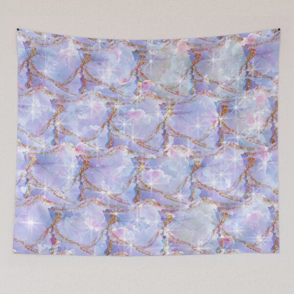 Item preview, Fascinating marble design with shining sky, and gold glitter  designed and sold by BeInTouch.