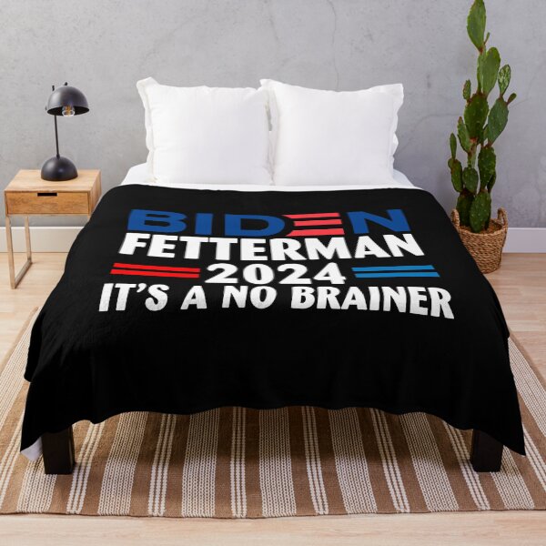 Item preview, Biden Fetterman 2024 It's A No Brainer designed and sold by jenniferidern60.