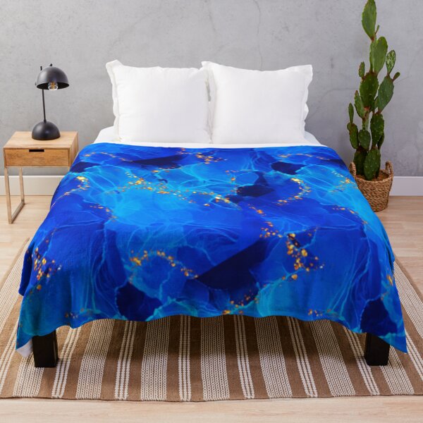 Item preview, Marble pattern with dark Blue, and gold glitter  designed and sold by BeInTouch.