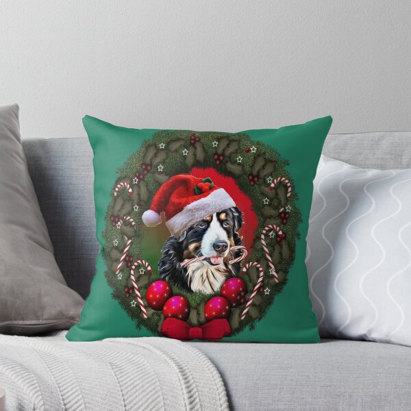 Item preview, Christmas Bernese Mountain Dog designed and sold by IowaArtist.