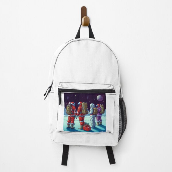 Item preview, Santa Claus Astronauts at Christmas in Space designed and sold by extraordinar-ia.