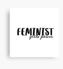 Feminist Canvas Print