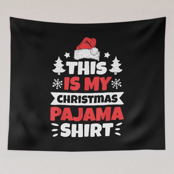 Item preview, This is my Christmas Pajama Shirt designed and sold by sweary12.