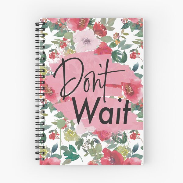 Item preview, No esperes | Cita sobre la vida designed and sold by Jennifer Maier.