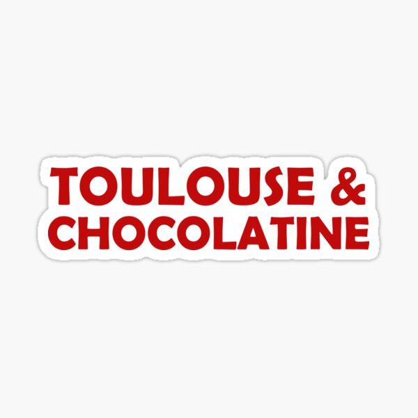 Tote bag avec l'œuvre « ON DIT CHOCOLATINE » de l'artiste fabricethomas