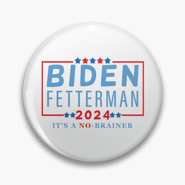 Item preview, Biden Fetterman 2024 It’s A No-Brainer designed and sold by happy gift art.