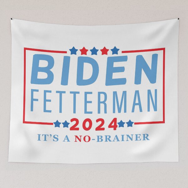 Item preview, Biden Fetterman 2024 It’s A No-Brainer designed and sold by happy gift art.