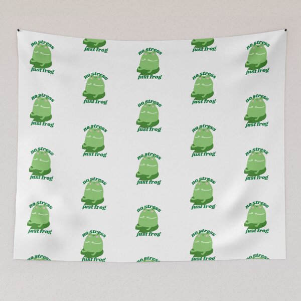 Item preview, no stress, just frog designed and sold by elfteria.