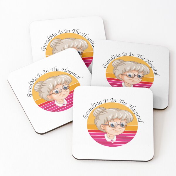 Item preview, Grandma is in the hospital again designed and sold by GridText.