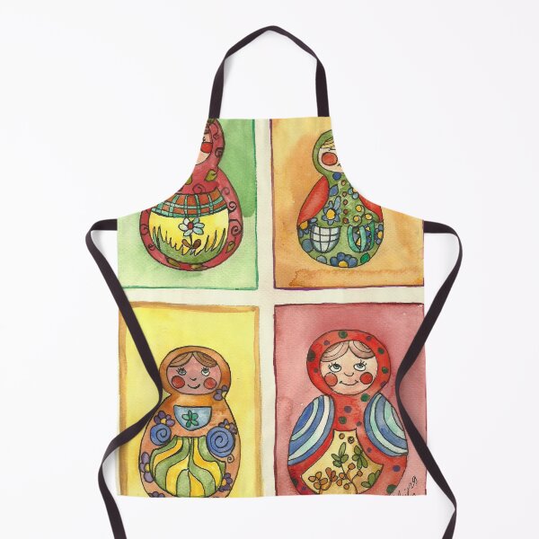Item preview, Nesting Dolls Painting designed and sold by Niina Niskanen.