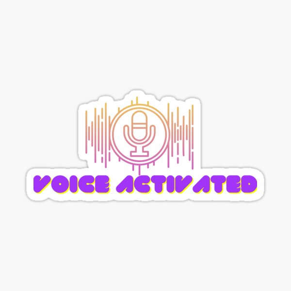 Vista previa del artículo con la obra «Activación activada por voz», diseñado y vendido por YouBeeVintage.