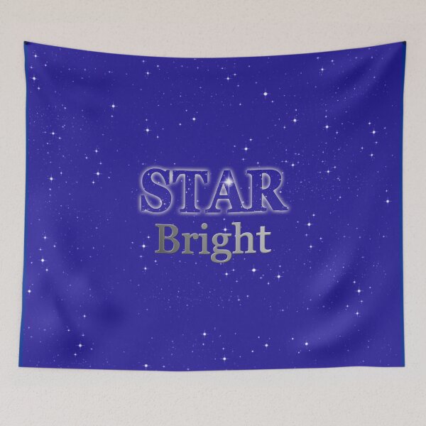 Item preview, Christmas Star Word Art Blue and Silver  designed and sold by Marymarice.