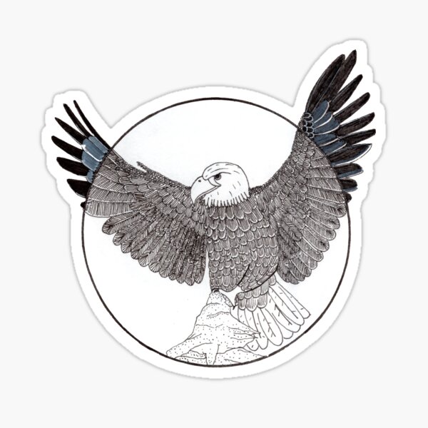 Pen Eagle Stickers for Sale