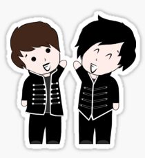 Dan and Phil in The Black Parade Sticker